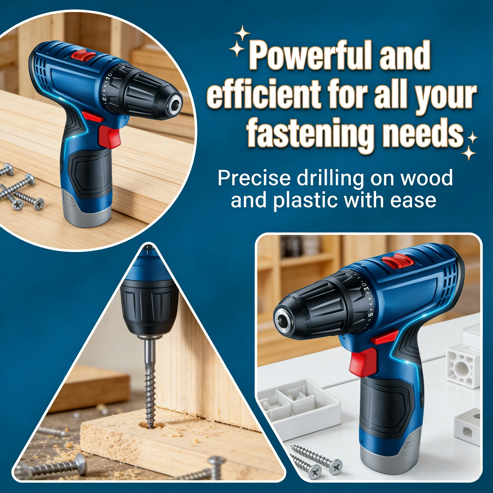 Power Tools Ridgid - مثقاب كهربائي بوش GSR 120-LI بقوة