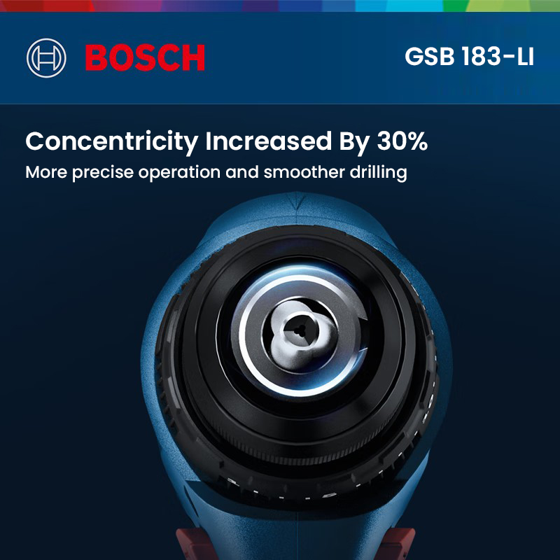 Power Tools Use - مثقاب كهربائي بوش GSB 183-LI، مفك