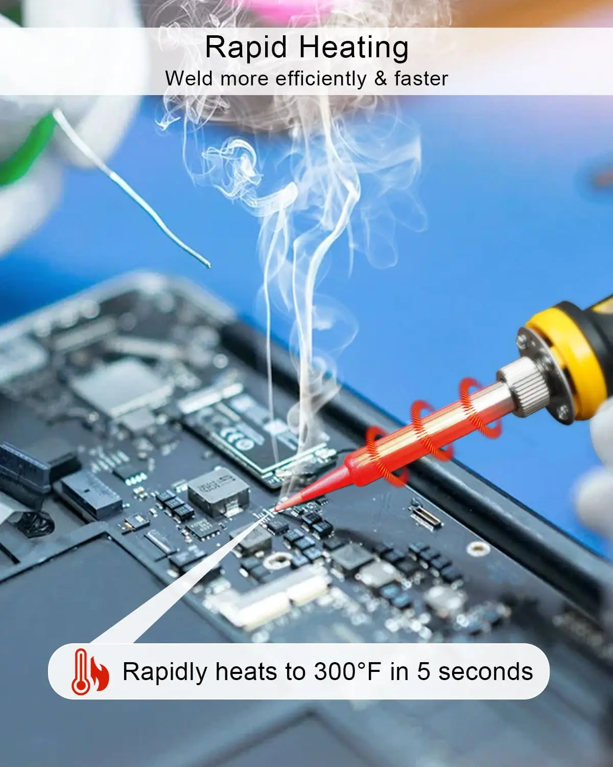 مجموعة مكواة لحام محمولة متواف - مراجعة Power Tools Battery Repair وسعره
