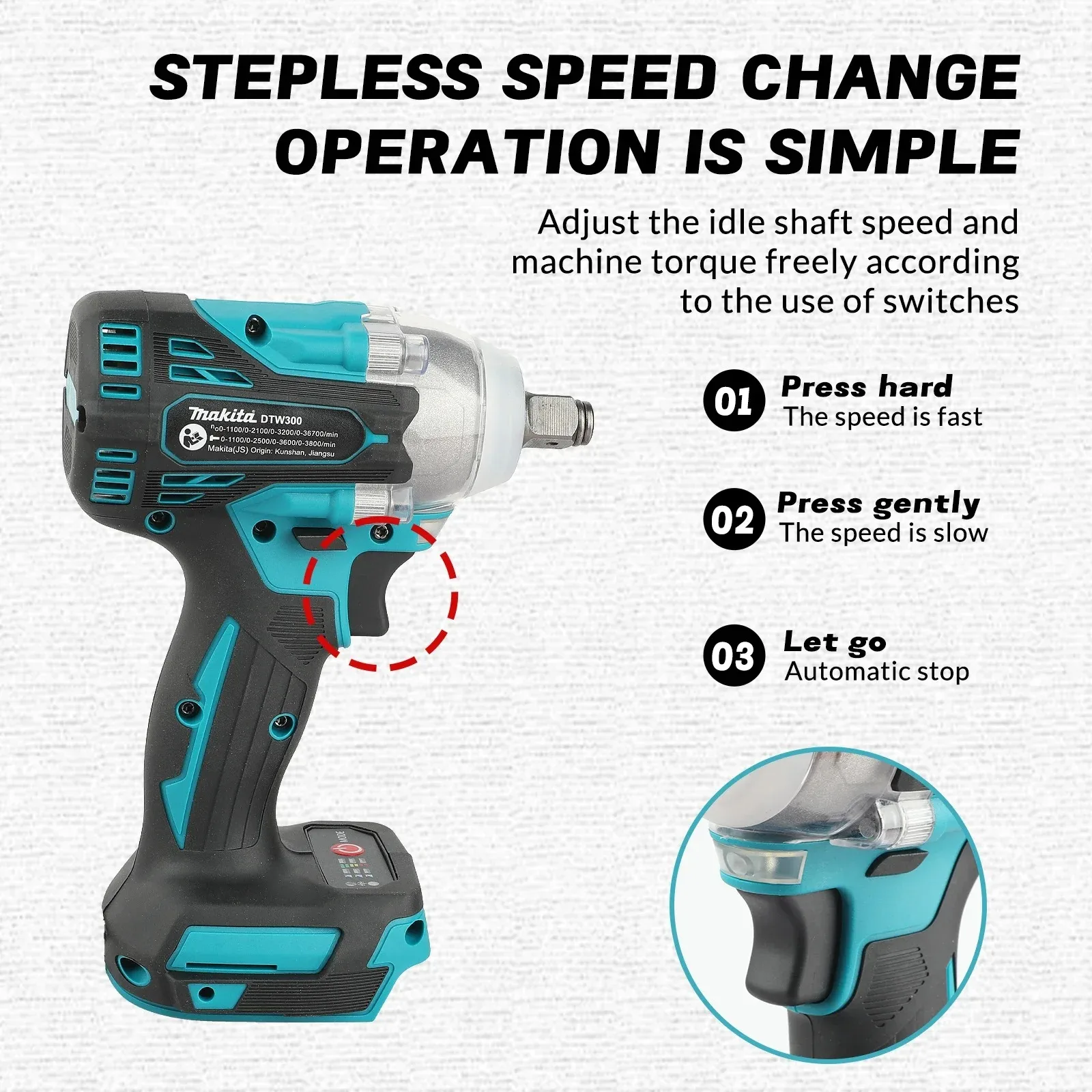 مفتاح ربط كهربائي ماكيتا DTW30 - مراجعة Power Tools Battery Repair وسعره