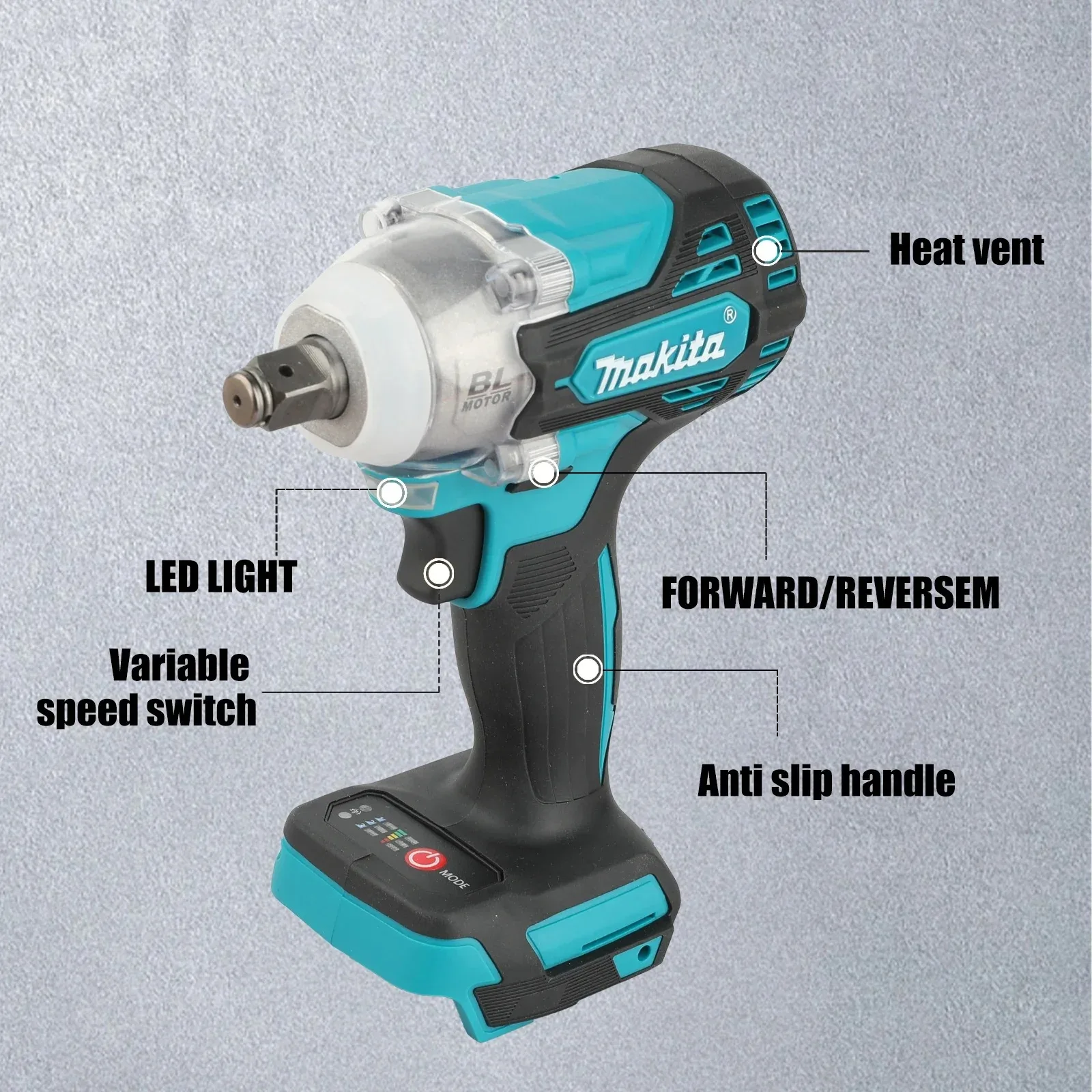 مفتاح ربط كهربائي ماكيتا DTW30 - مراجعة Power Tools Battery Repair وسعره