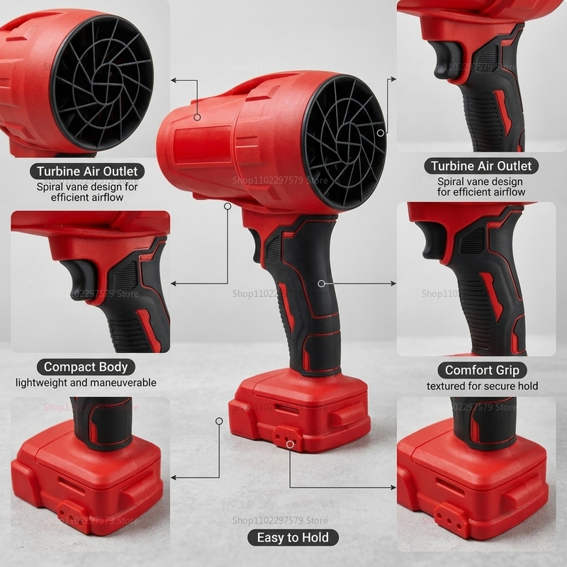 مروحة توربو لاسلكية 18 فولت مع - مراجعة Power Tools Use وسعره
