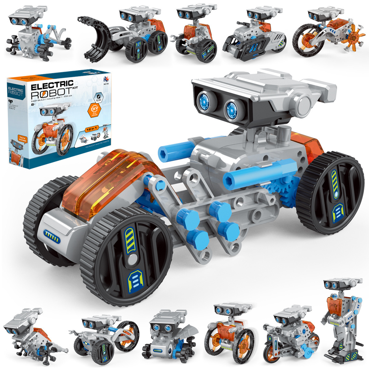 12 في 1 تجربة علمية لعبة روبوت - مراجعة Power Tools Kits وسعره
