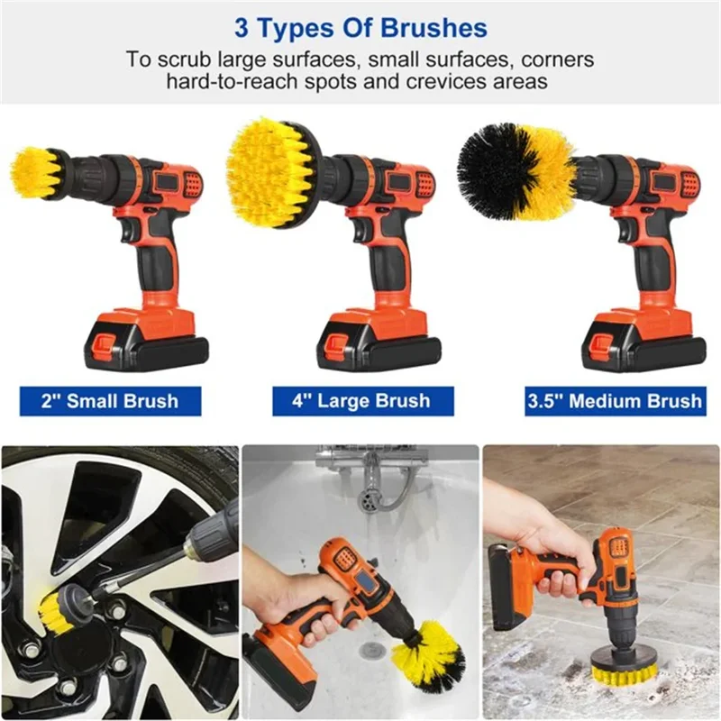 مجموعة فرش تنظيف كهربائية 3 قط - مراجعة Power Tools Ridgid وسعره