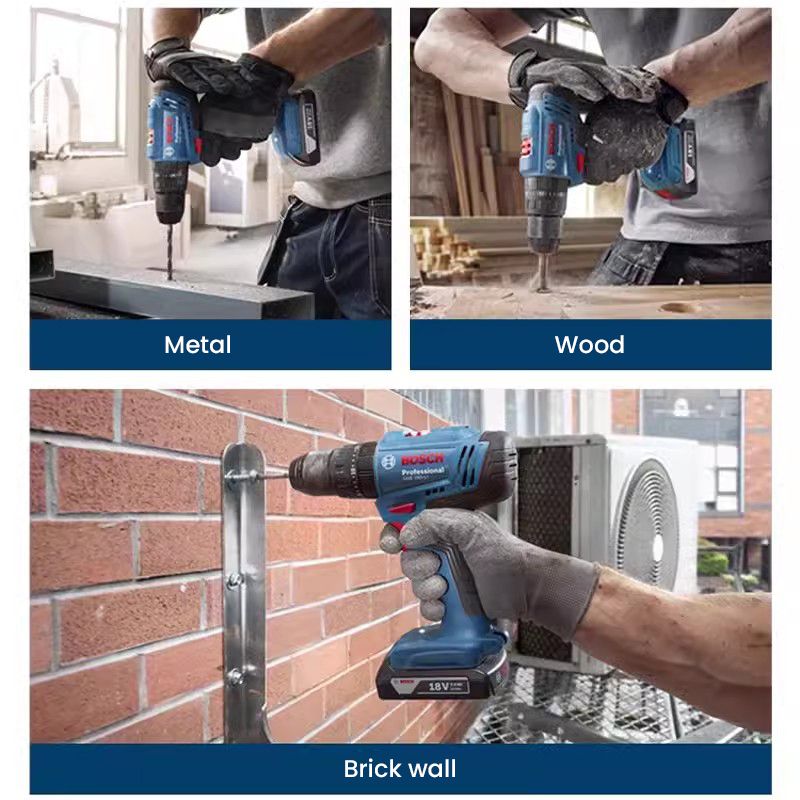 مثقاب كهربائي بوش GSB 183-LI،  - مراجعة Power Tools Use وسعره